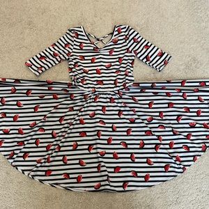 Dot Dot Smile ballerina dress watermelon 🍉 print